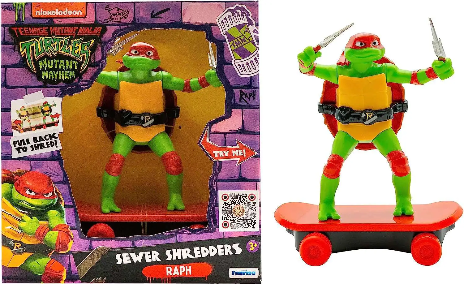 Sewer Shredders Raph Pullback