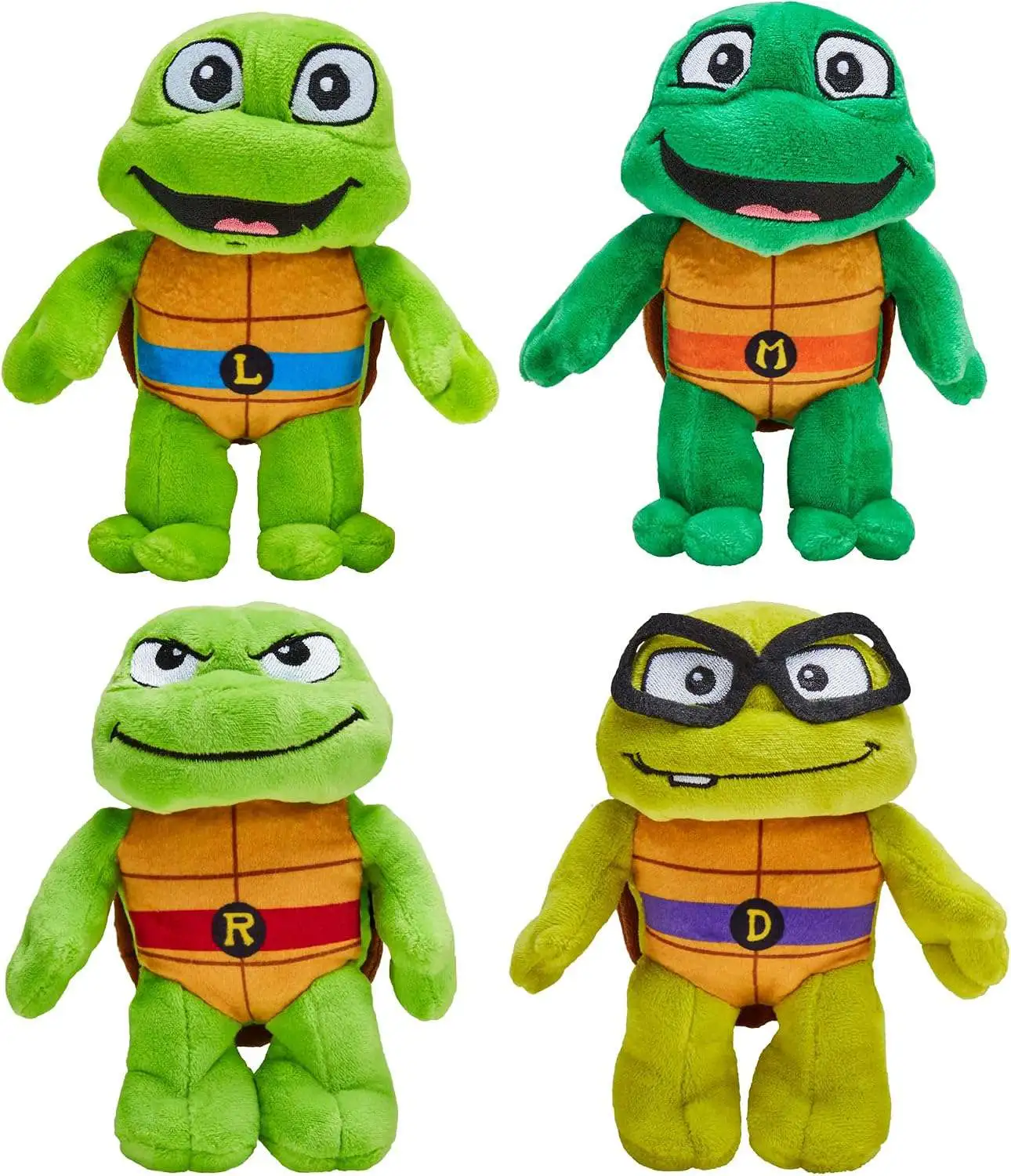 Turtle Toddler Plush 4-Pack