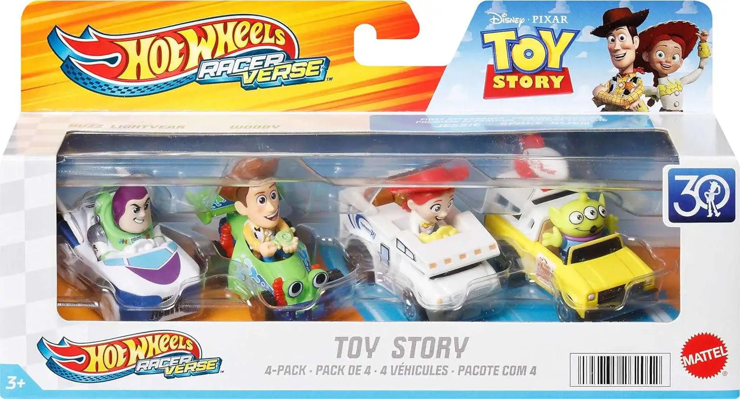 Hot Wheels RacerVerse 4-Pack