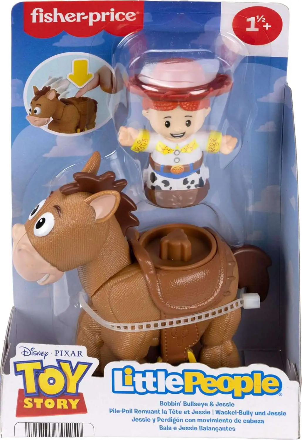 Little People Bobbin' Bullseye & Jessie