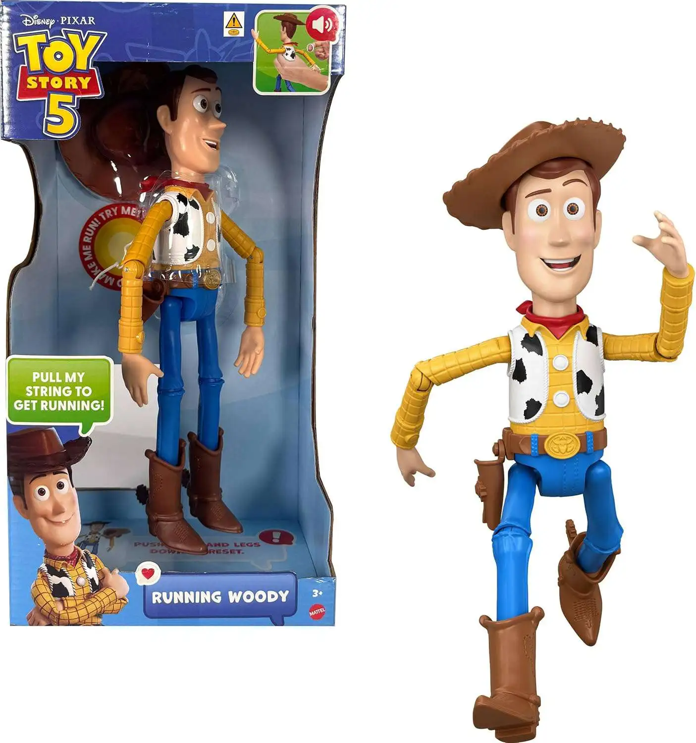 Running Woody with Sound