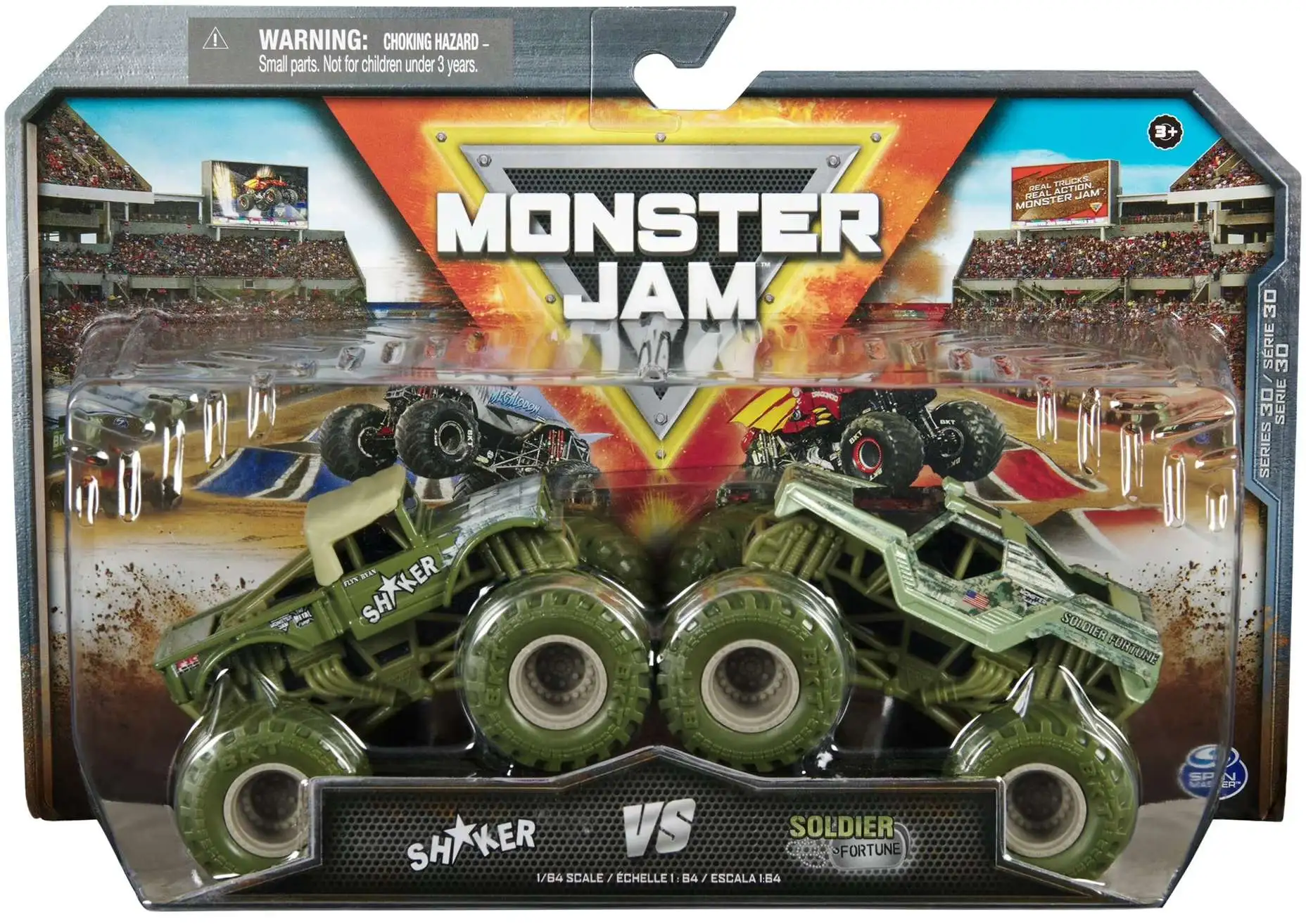 Series 30 Earth Shaker vs Soldier Fortune 2-Pack