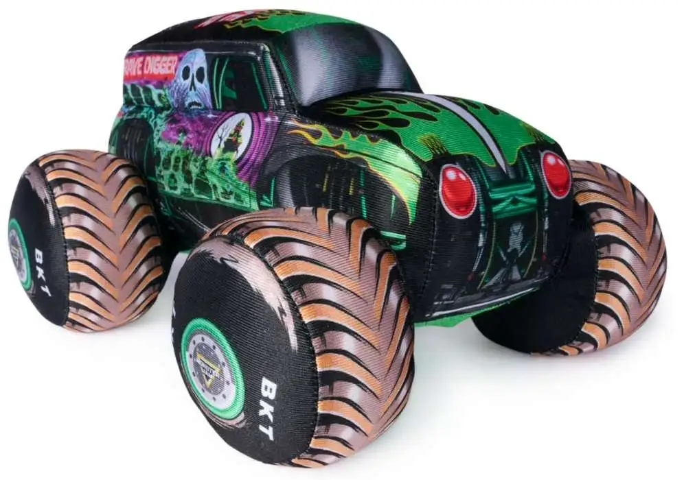 Grave Digger 10" Plush Truck (Lights & Sounds)