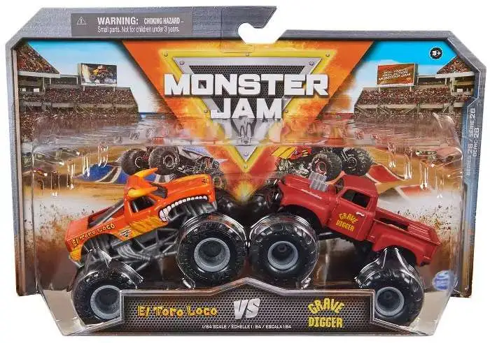 Series 26 El Toro Loco vs Grave Digger 2-Pack