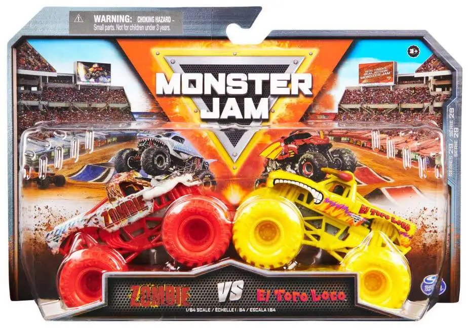 Series 28 Zombie vs El Toro Loco 2-Pack