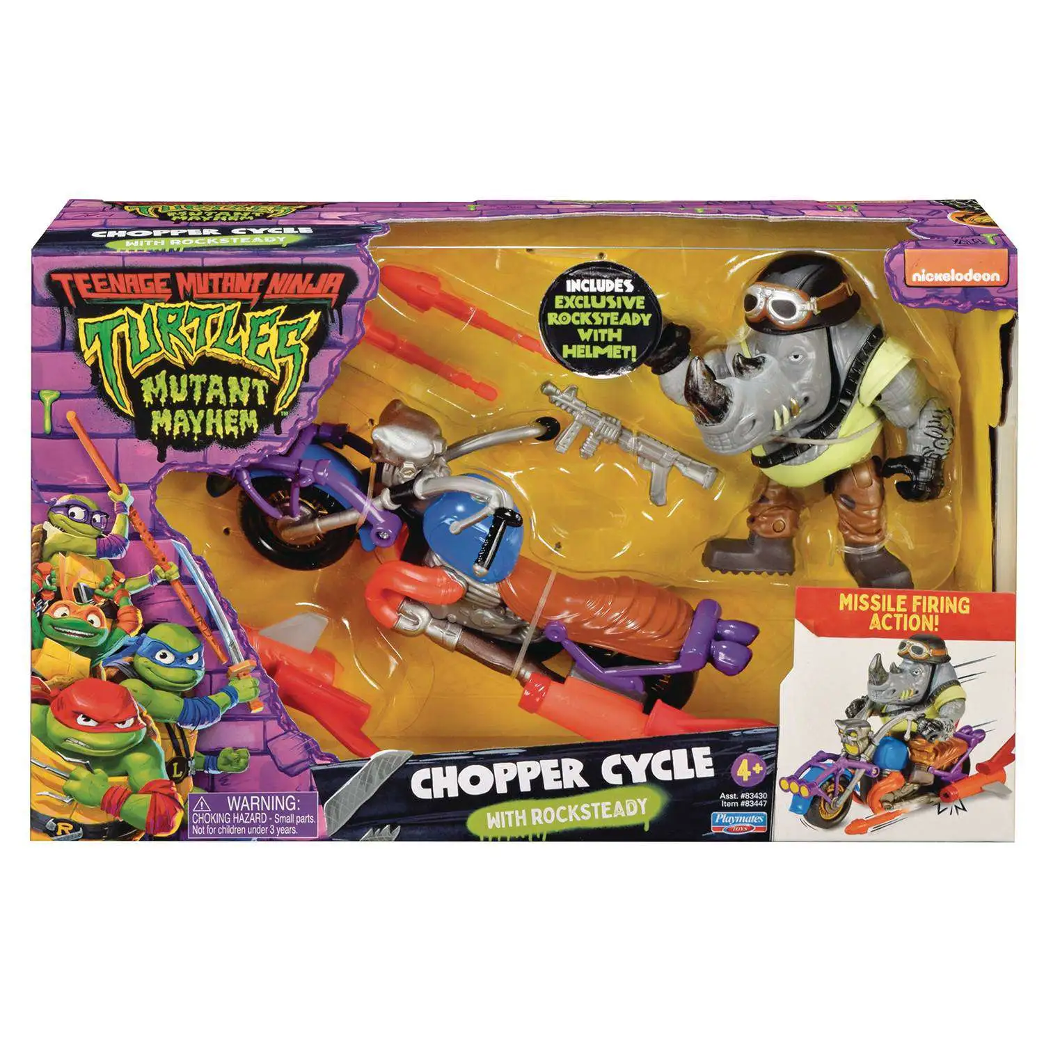 Chopper Cycle with Rocksteady