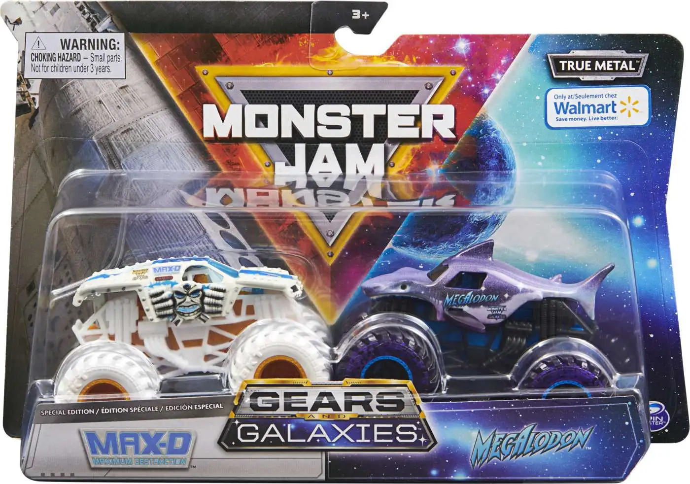 Gears & Galaxies Max-D vs Megalodon 2-Pack