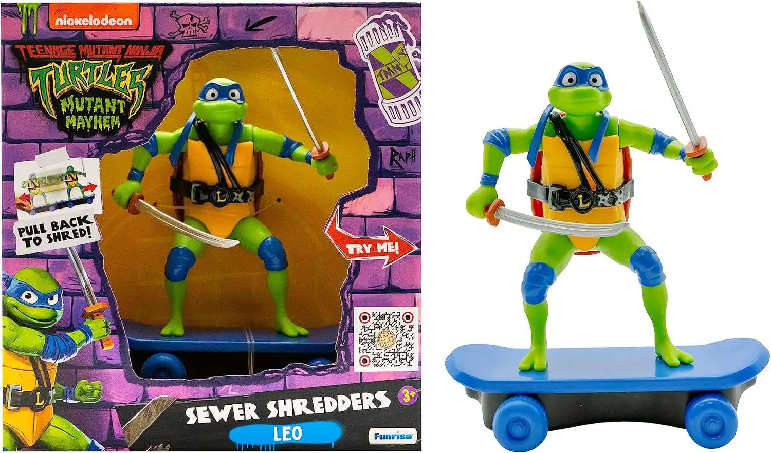 Sewer Shredders Leo Pullback
