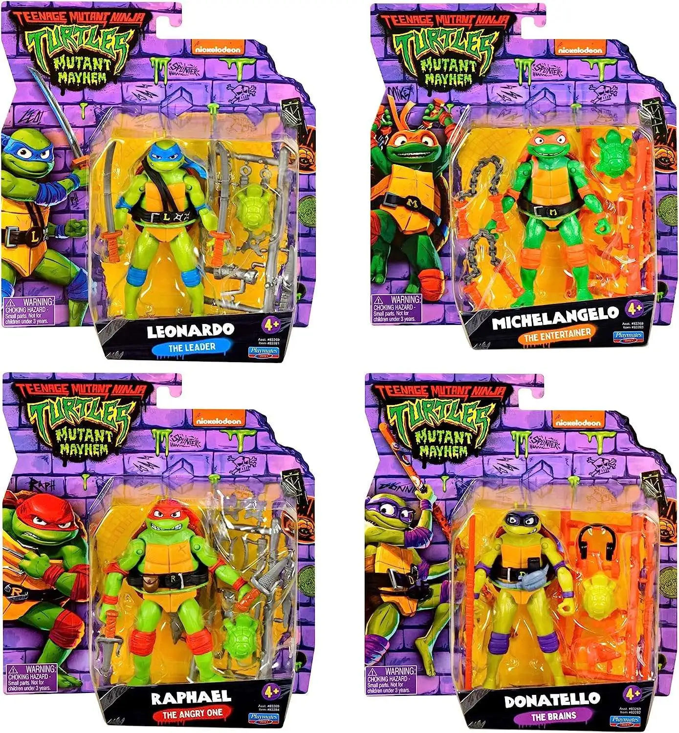Turtles 4-Pack Action Figures