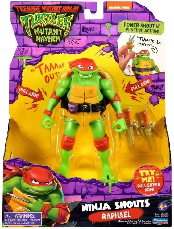 Ninja Shouts Raphael