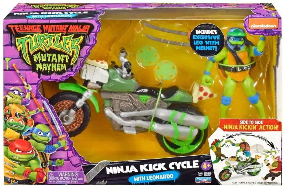 Ninja Kick Cycle with Leonardo