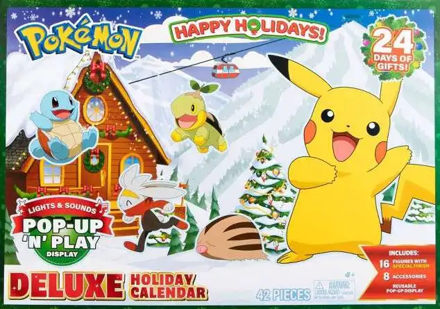 2023 Pokemon Deluxe Holiday Advent Calendar (Pop-Up Display)