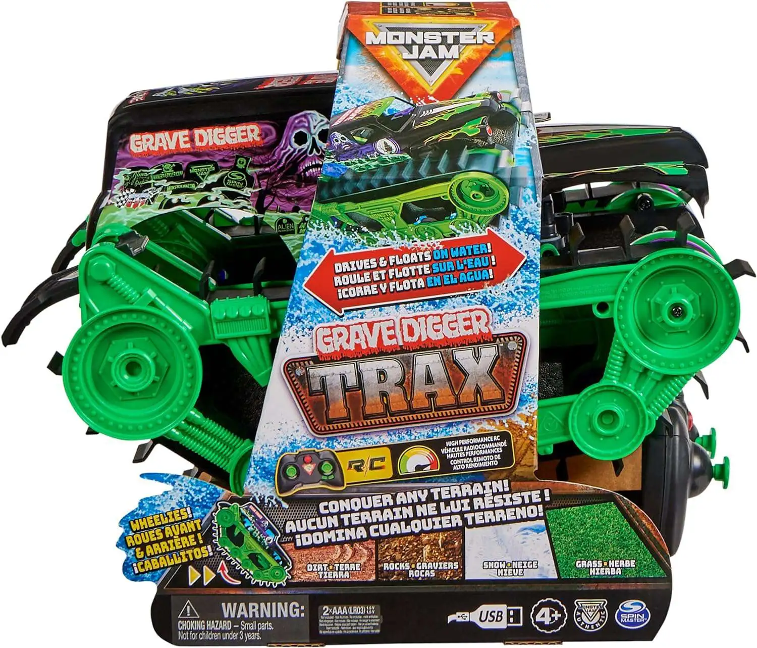 Trax Grave Digger RC